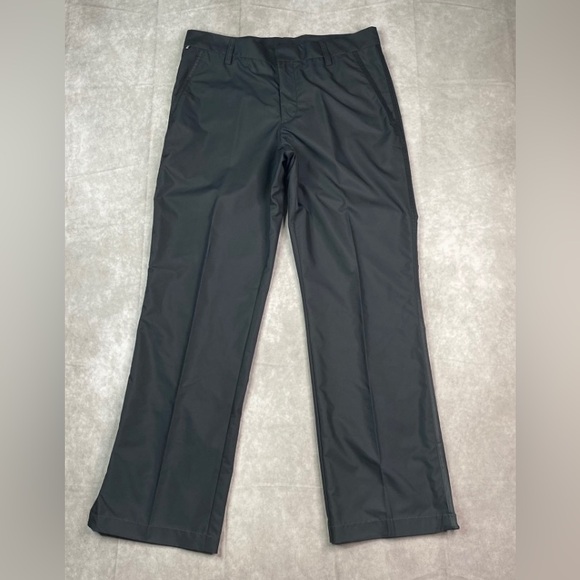 J Lindeberg Golf Pants Men 31X32 Black Troyan Regular Lightweight Performance - Picture 2 of 16